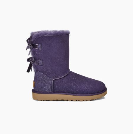 UGG Bailey Bow II Twinkle Purple Boots for Women (OAFG49823)